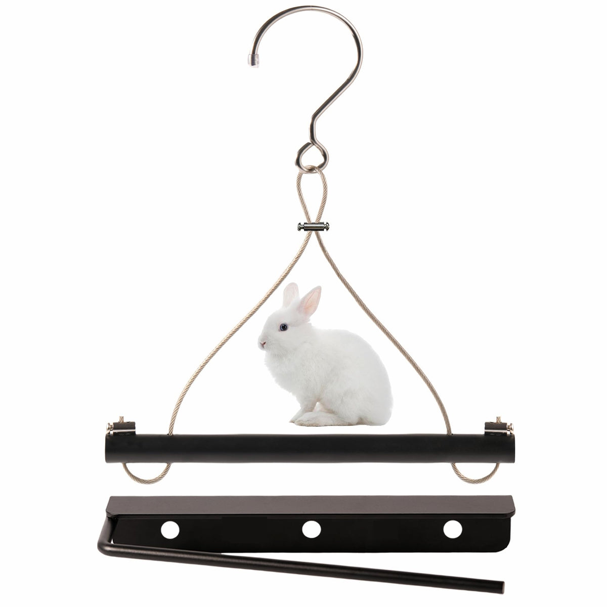 Keymarx rabbit dispatch tool front view showing compact design