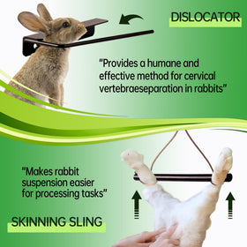 Keymarx rabbit hanger with cable-hook system for hands-free suspension