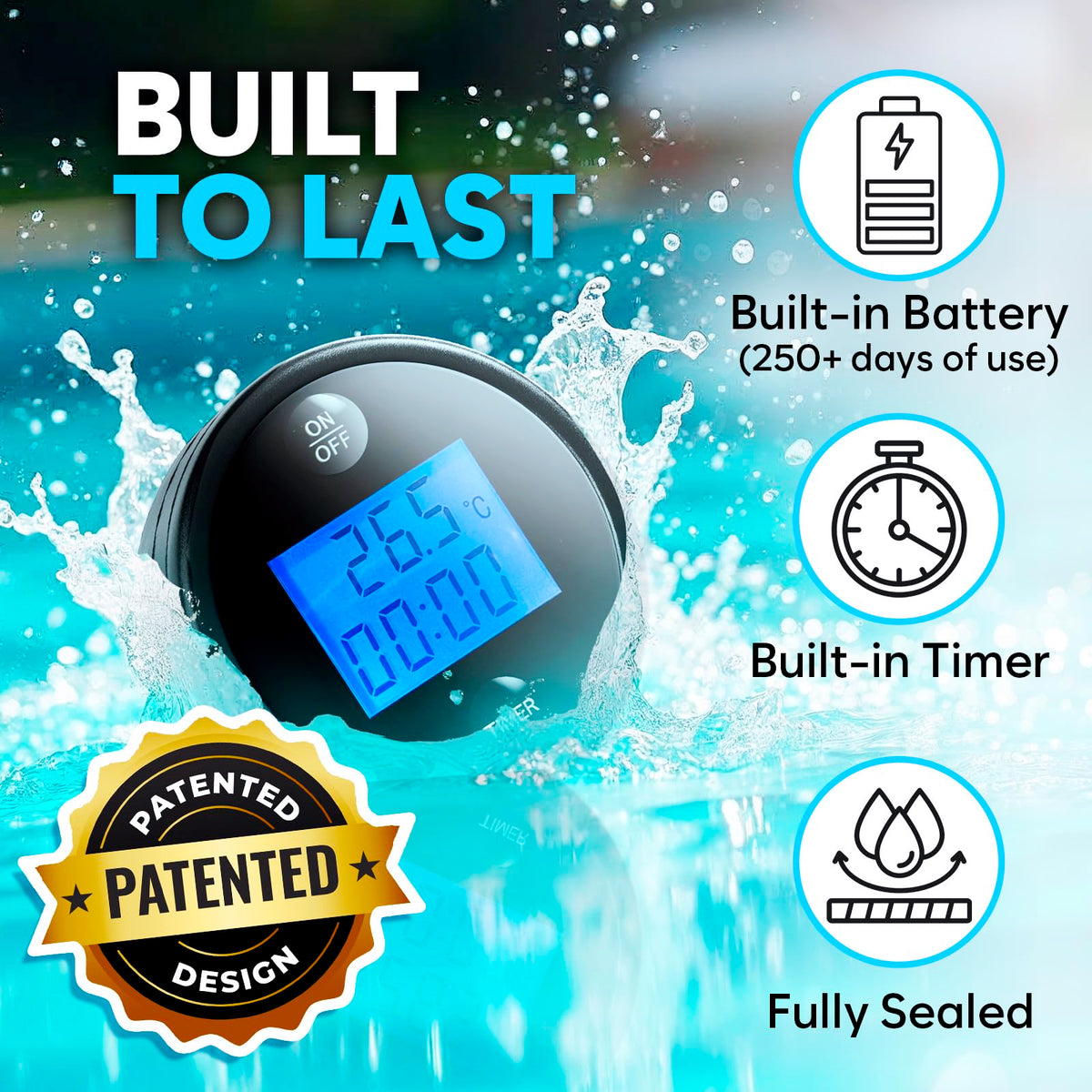 Keystone Peak patented durable design withstands ice and sun