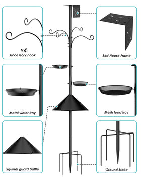 KFM mesh tray and detach water bowl simplify cleaning and refilling
