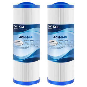 KGC 4CH-949 spa filter pack front view for easy, compatible hot tub filtration.