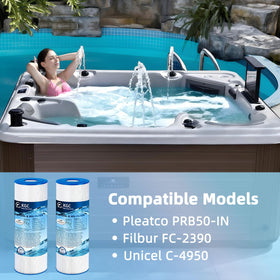 KGC PRB50-IN compatibility chart illustrating model replacements for easy matching.
