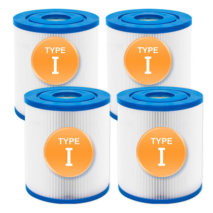 KGC Type I filter cartridge closeup showing durable filtration fibers for clear water.