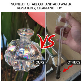 KGCCIZI top-hole design allows easy refilling without removing the globe