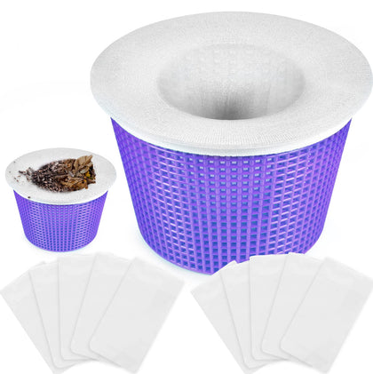 Kgihope 30-pack skimmer socks protecting pool filter from debris