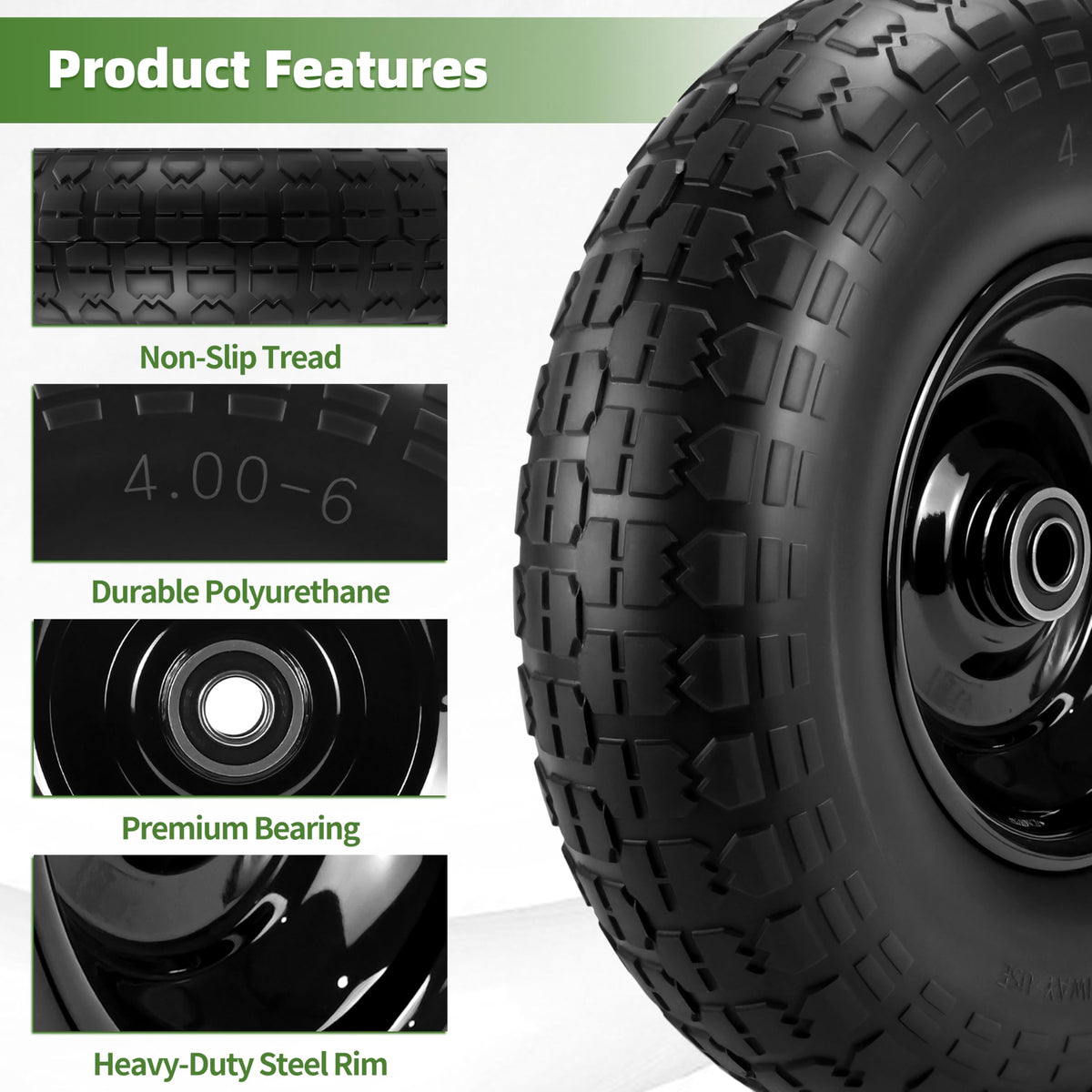 KGOJOY adapter kit includes bearings and spacers for flexible mounting.