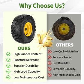 KGOJOY non-slip V-tread for improved traction on varied terrain
