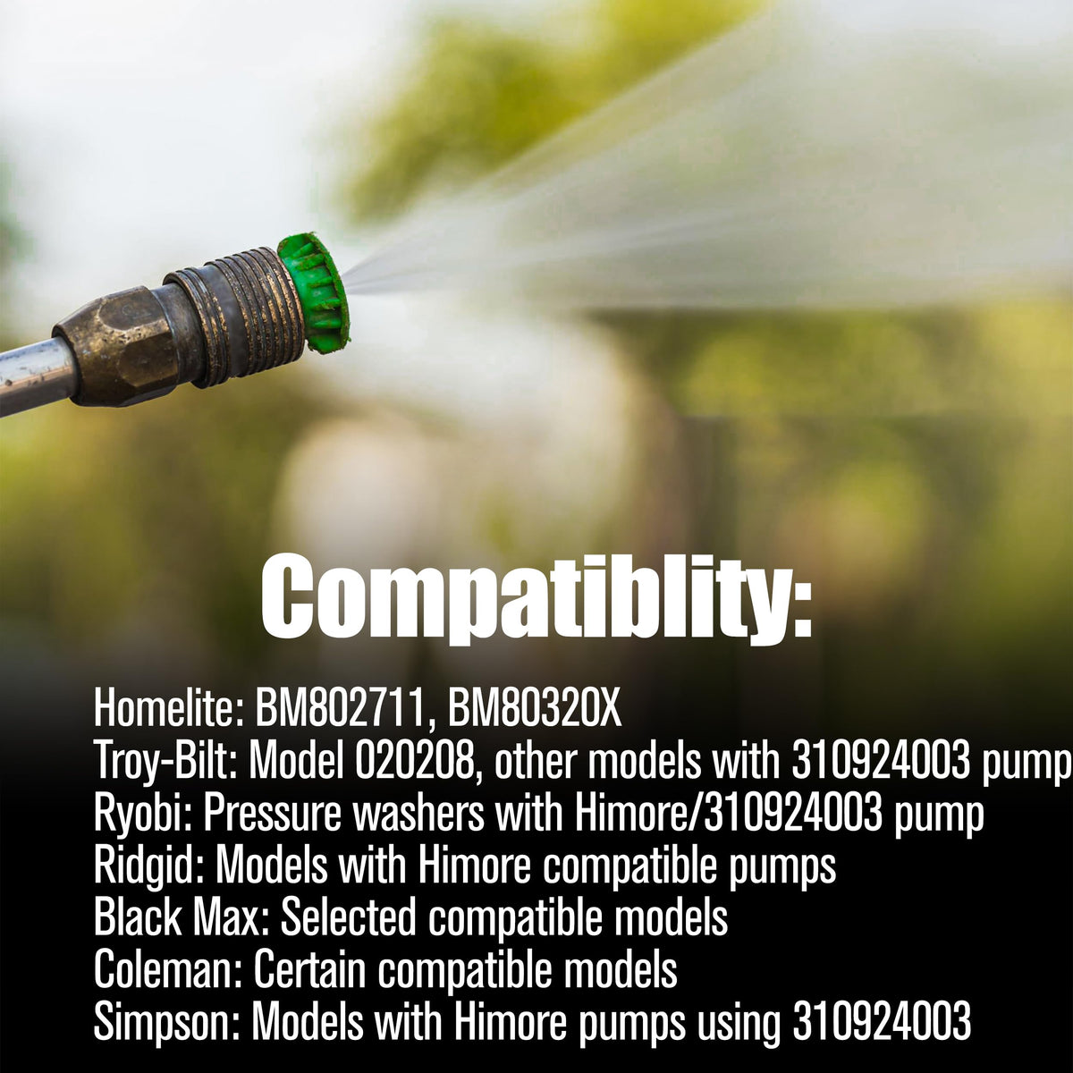 KH866 compatibility label indicates broad pump model support.
