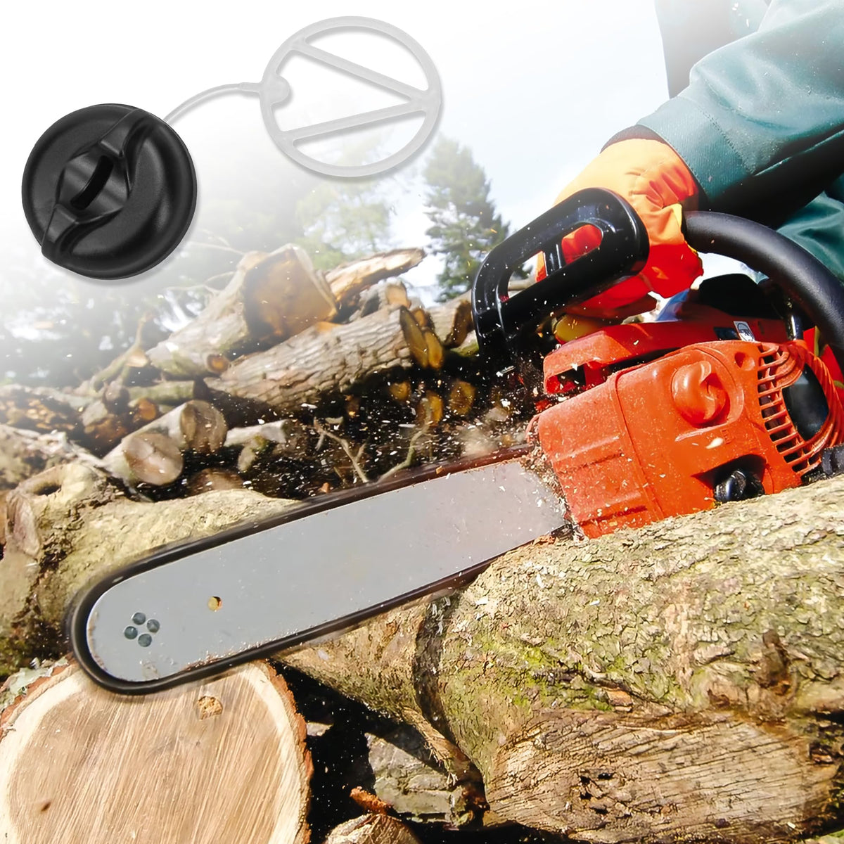 KH866 durable OEM quality part for reliable chainsaw oiling
