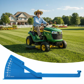 KH866 universal compatibility label demonstrates broad brand support for riding mowers.