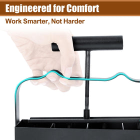 KHAMAL tool with Ergogrip handle showing comfortable, fatigue-free operation