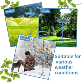 KHayRovies easy-assembly stand helps you set up in minutes for quick outdoor use.