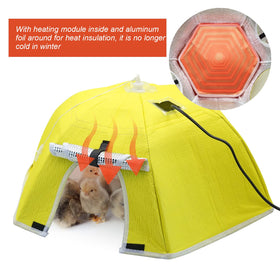 KHEARPSL heating pad on top keeps the surface clean and visible.