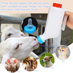 KHEARPSL 800ml bottle helps portion milk precisely for each fawn.