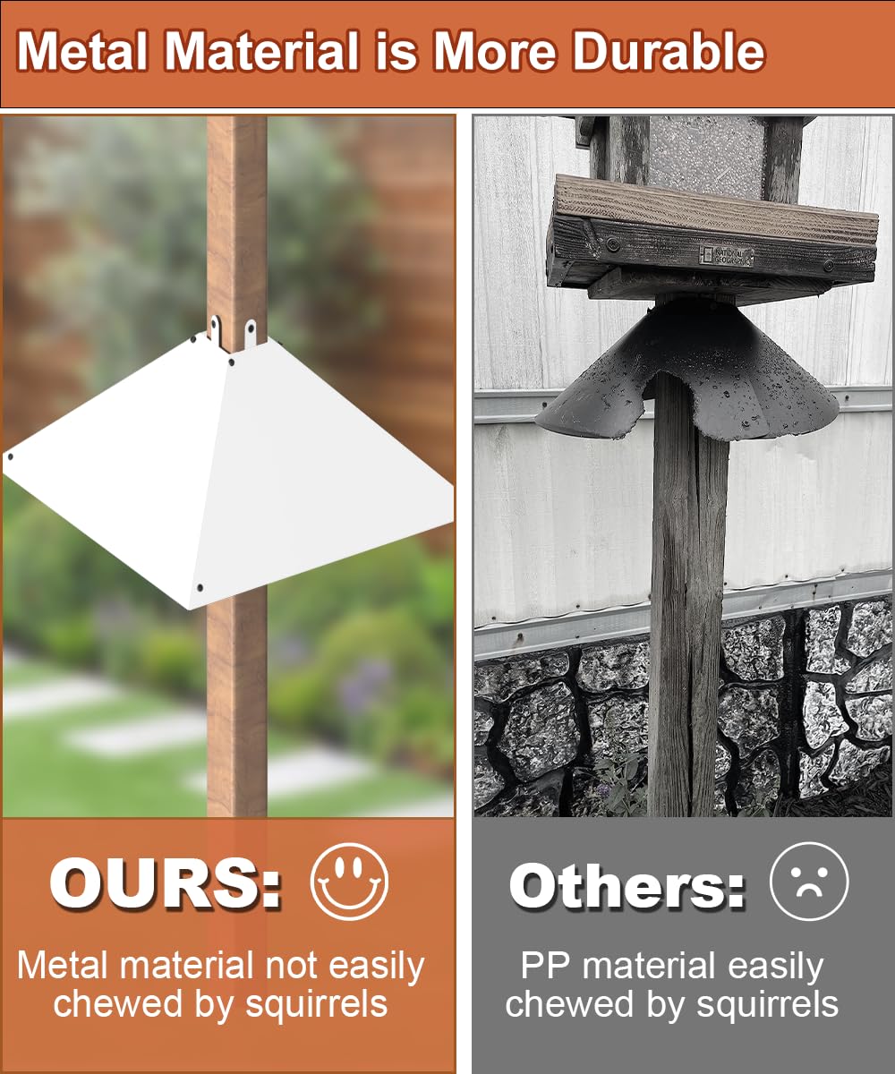 Khordin durable metal construction withstands wind, rain, and snow