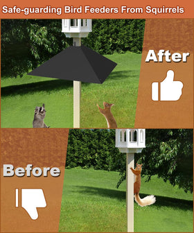 Khordin easy install design for quick setup on wooden poles.