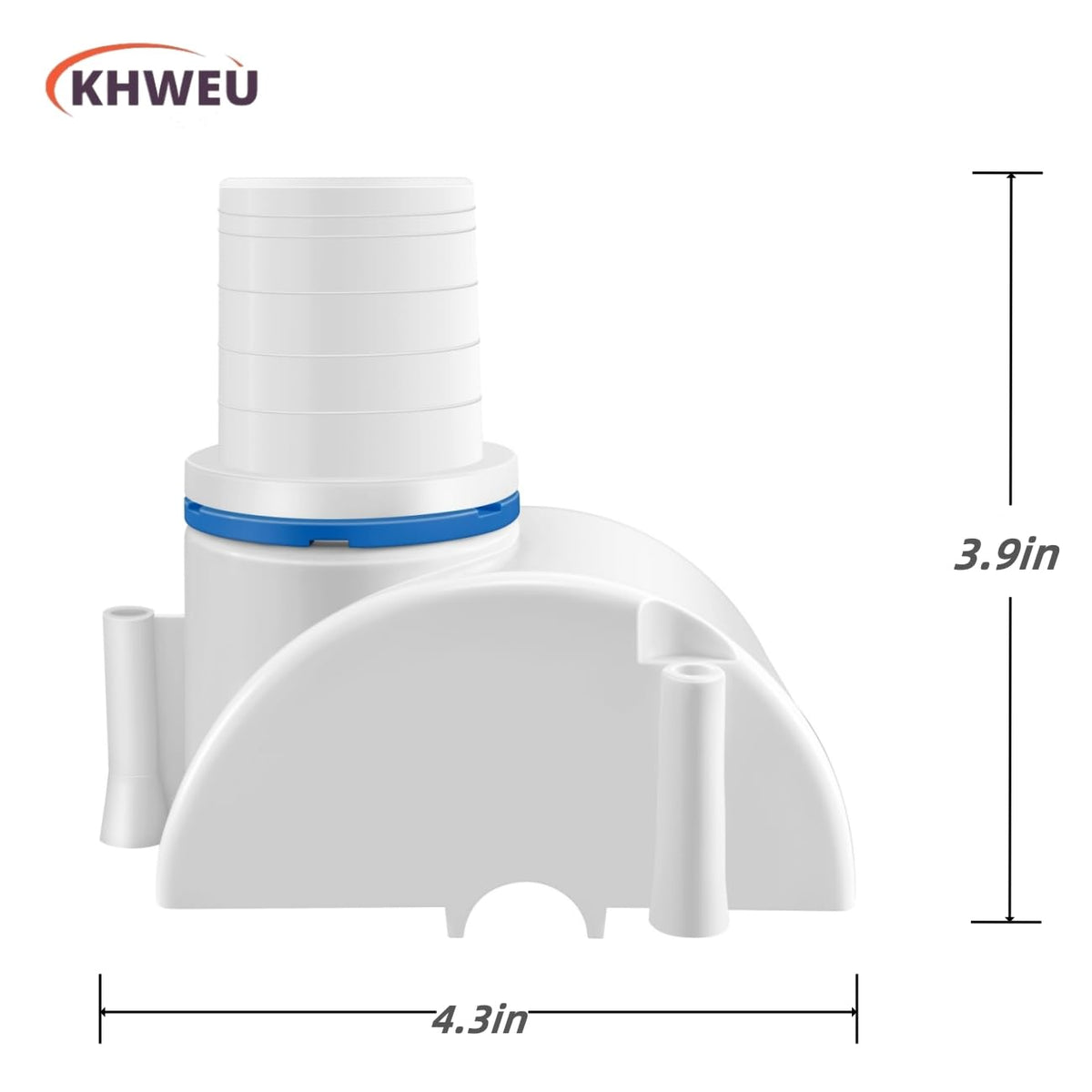 KHWEU high-strength polymer resists corrosion and wear for long-lasting performance.
