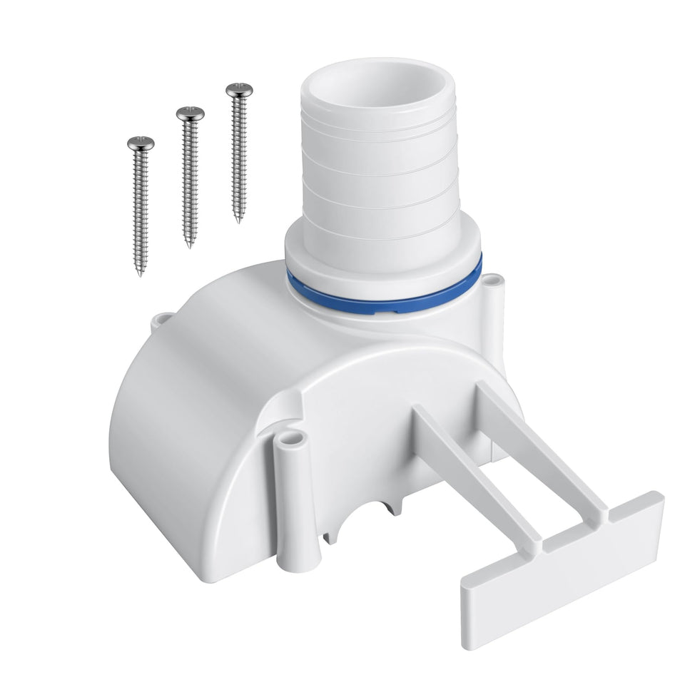KHWEU upper turbine cover assembly demonstrates upgraded durability for 2x pool cleaners.