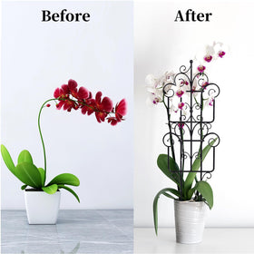 Kichwit trellis decorative pattern adds visual interest to any garden.