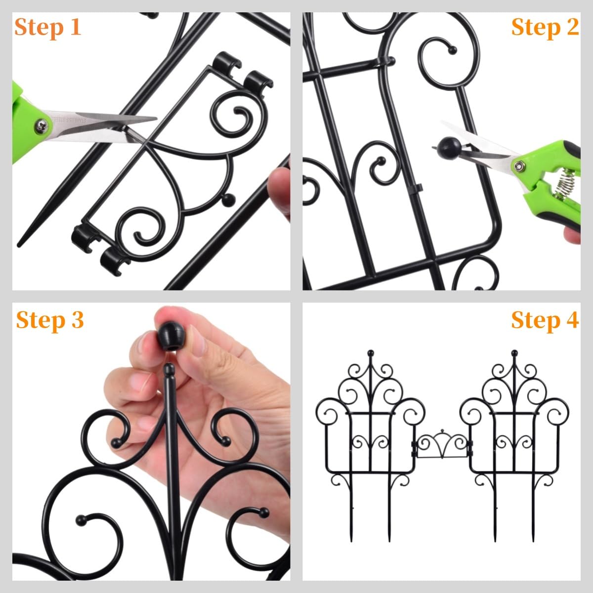 Kichwit trellis offers quick, hassle-free installation for indoor or outdoor use.