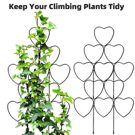 Kichwit three-pack trellises fit compact spaces for creative displays.