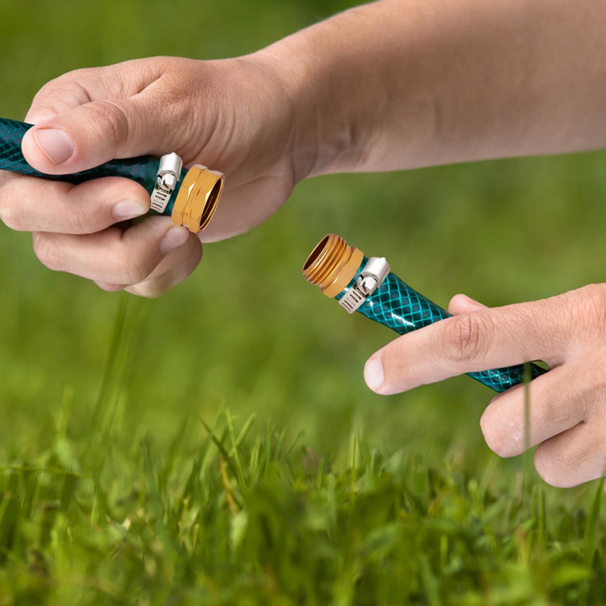Kichwit secure connection clamps prevent leaks during watering