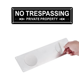 Kichwit sign pack two, ideal for front doors and fences.