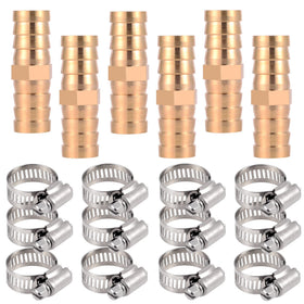 Kichwit stainless steel clamps secure connections and prevent leaks.