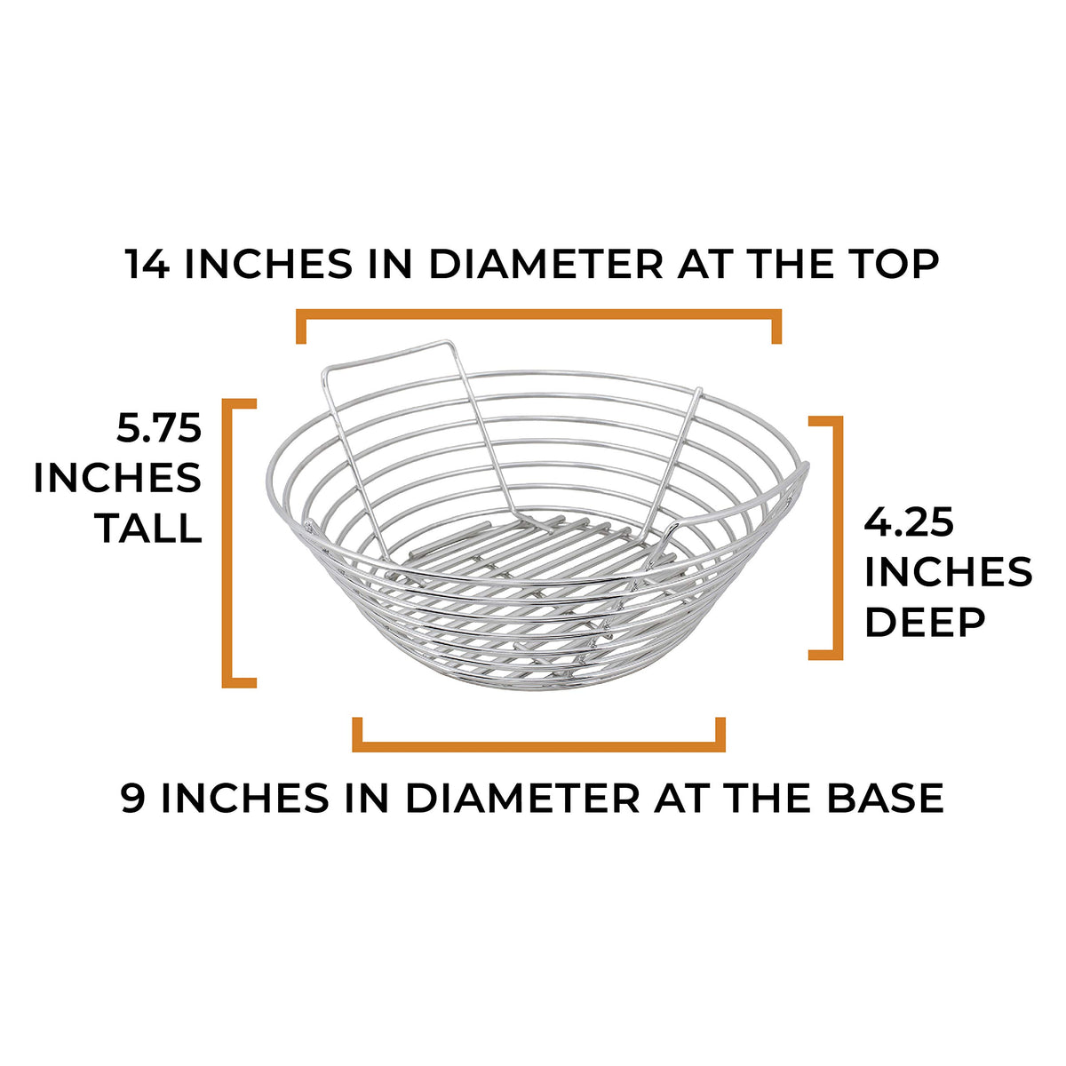 Kick Ash Basket helps maintain consistent temperature during grilling sessions.
