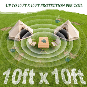 KICKOUTOR camping use to reduce biting insects outdoors.