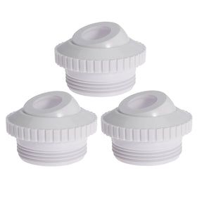 Kicofyee 1-1/2 inch threaded nozzle enables simple, customizable spray direction.
