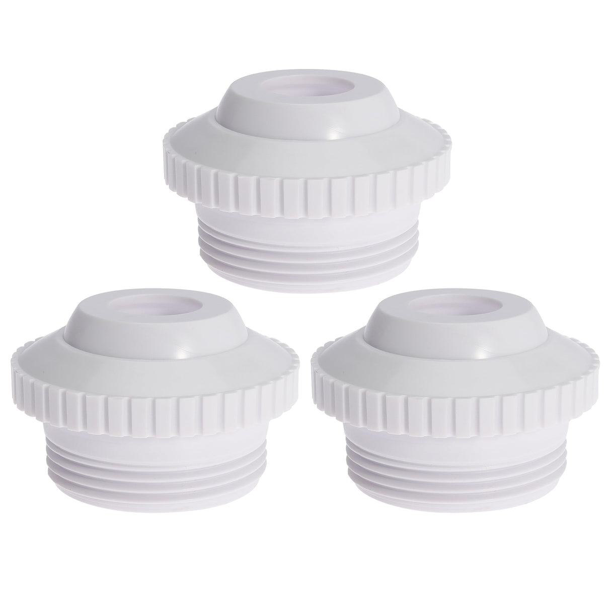 Kicofyee directional pool jet nozzle with adjustable flow for targeted circulation.