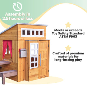 KidKraft Playhouse mailbox image for passing notes during imaginative play.