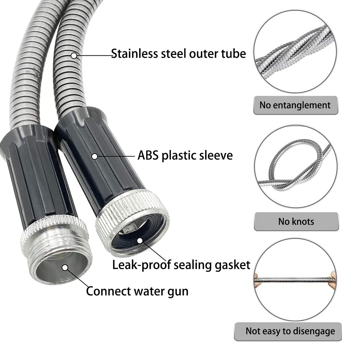 KIDYBELL connectors-easy-extensions enables quick hose length adjustments.
