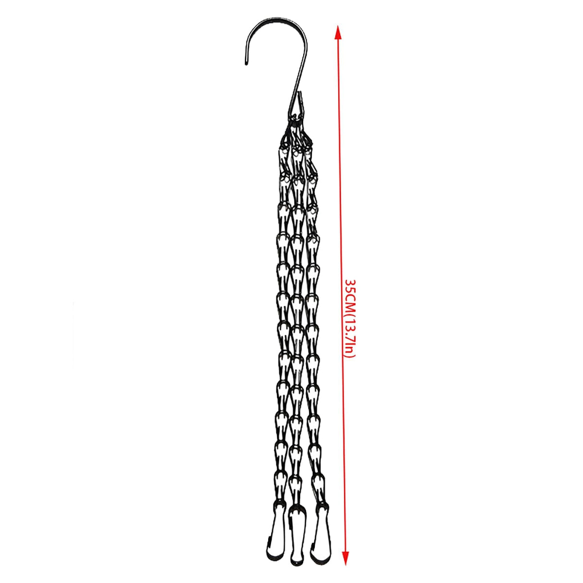 KIDYBELL outdoor and indoor use-ready chain preserves style with weather-resistant finish.