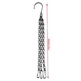 KIDYBELL outdoor and indoor use-ready chain preserves style with weather-resistant finish.