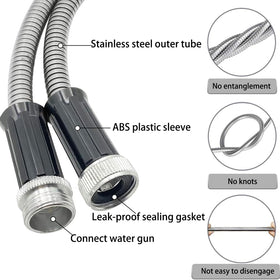 KIDYBELL pet-proof hose withstands gnawing and rough handling.