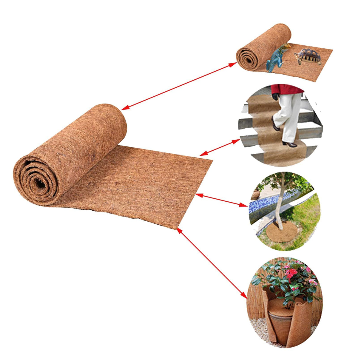 KIDYBELL Snow mat and ground cover for outdoor use.