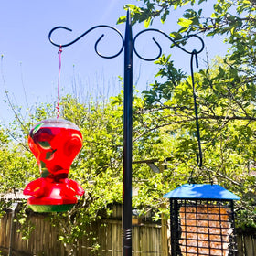 KIDYBELL durable outdoor shepherd hook withstands the elements