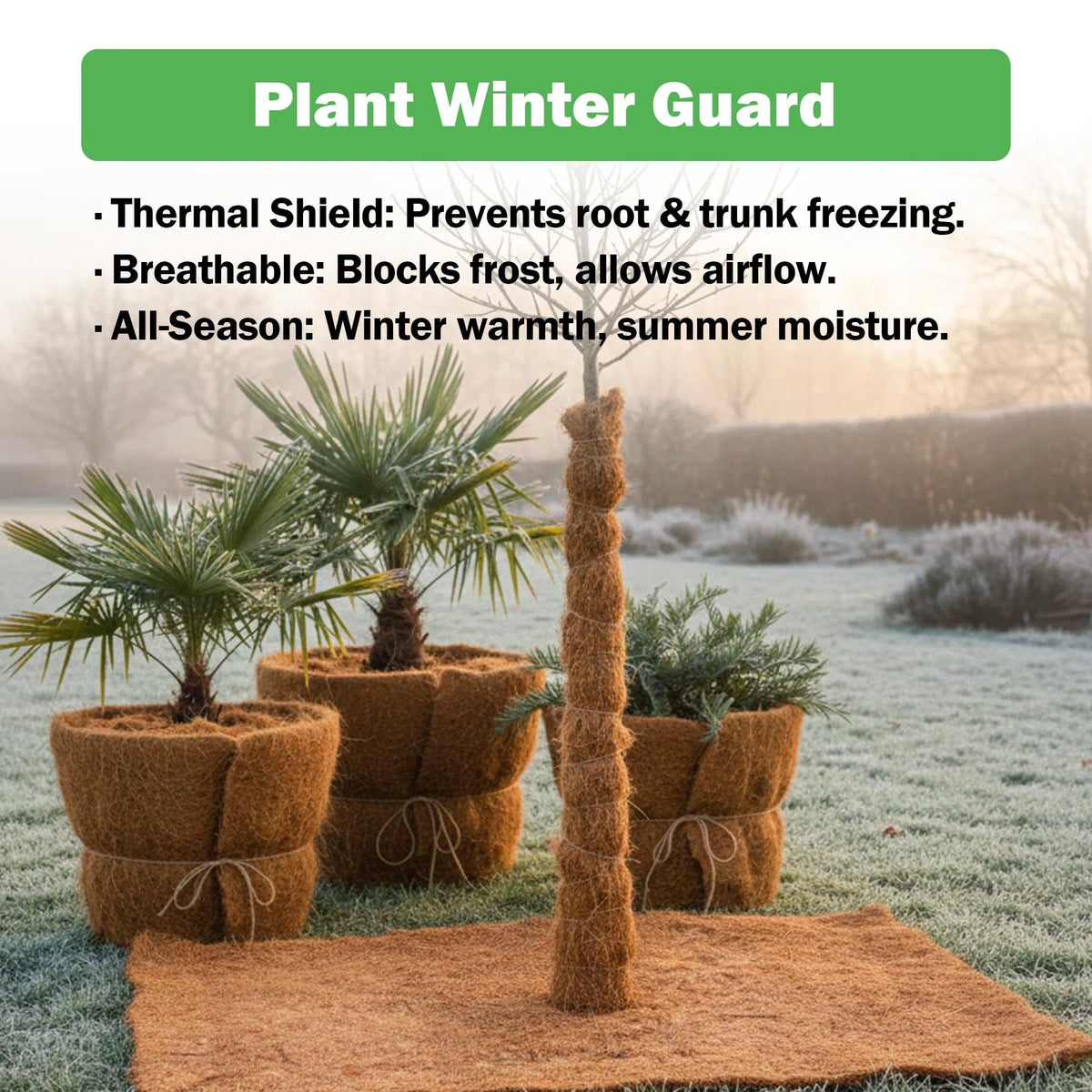 KIDYBELL Window box liner supports neat soil containment.