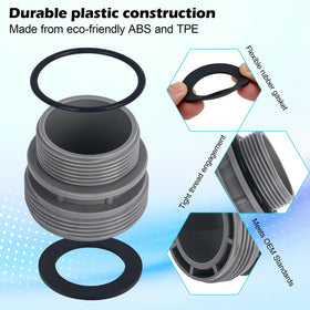 Kiecpoy leak-proof design helps maintain steady water flow.