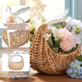 Kifmurase wedding aisle use showing baskets scattering petals for romance.