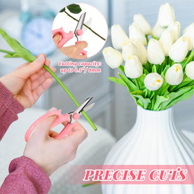 Kigeli flower arrangement pruning scissors in action for bouquets