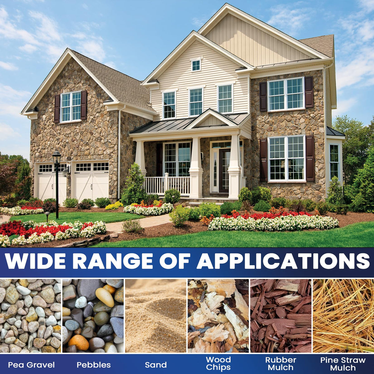 Kiigfood Rock Glue strong bond stones shows durable stone stabilization for borders and paths.