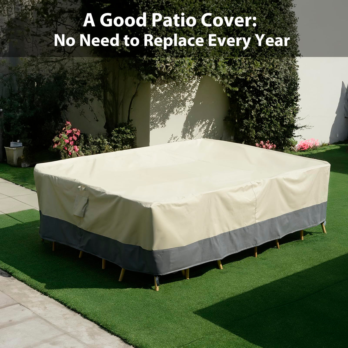 Weather-ready coating on Kikcoin cover resists heat and cold