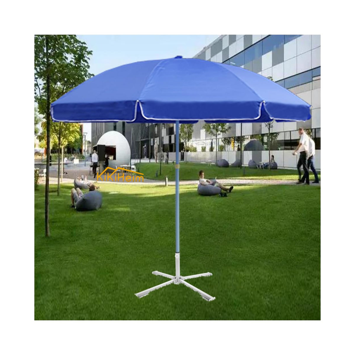 KiKiHeim portable base for beach and patio with easy carrying.