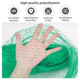 Kikhope UV-resistant polyethylene netting in green color