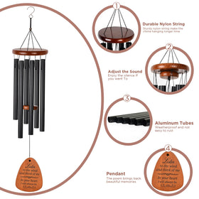 KIKUSUI tuned aluminum tubes provide a gentle, calming tone