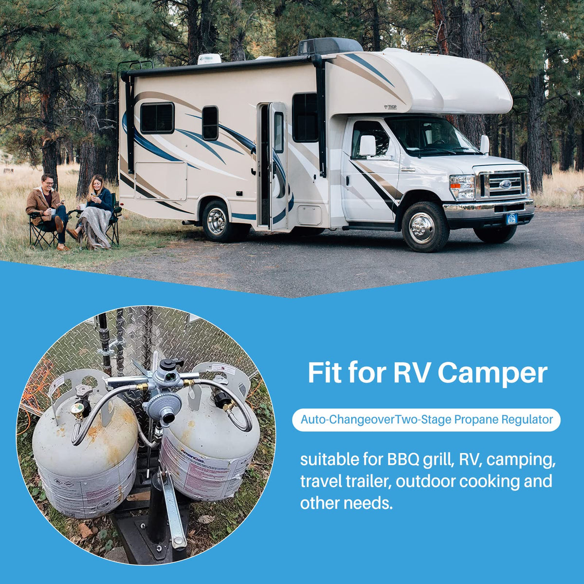 KILILIUN compatible with 5lb to 40lb propane tanks