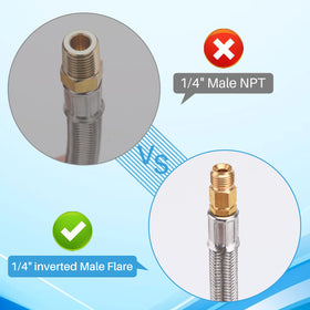 KILILIUN hose with gauge enables monitoring during connection